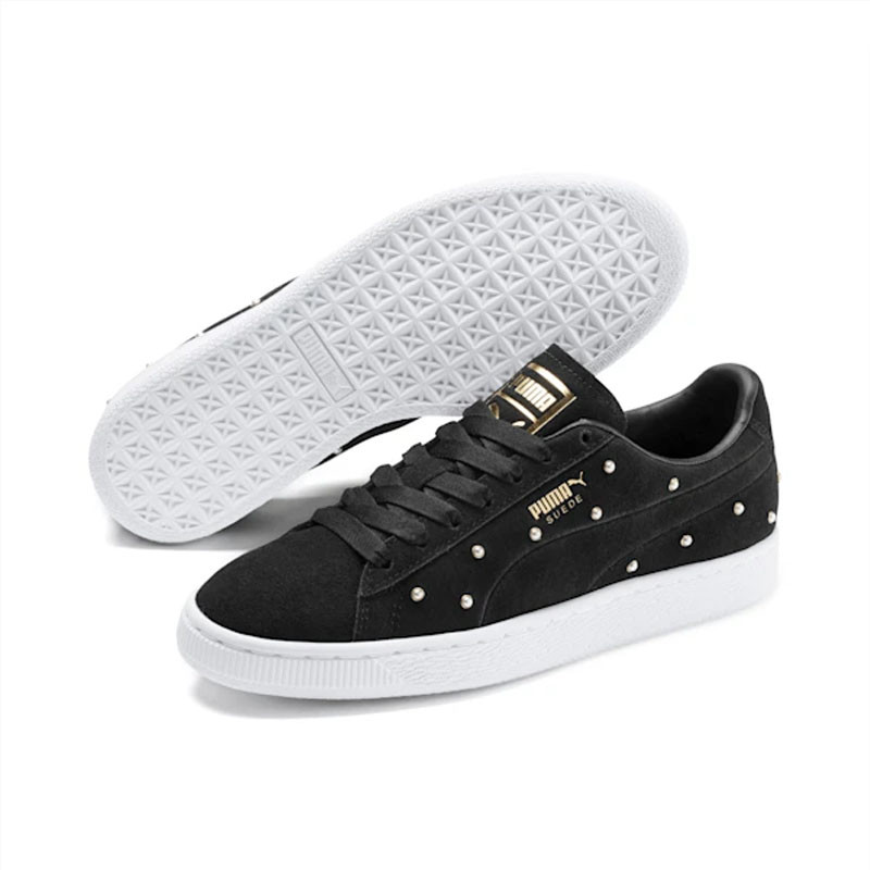 Wmns Suede Pearl Studs foto 4
